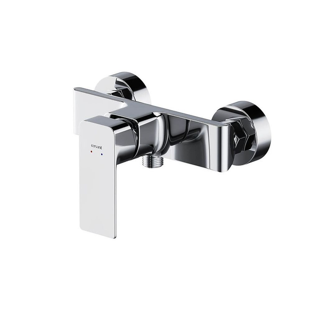 Set dus crom cu bara, para dus si furtun, Grohe New Tempesta 110 si baterie dus Cersanit Suaro [4]
