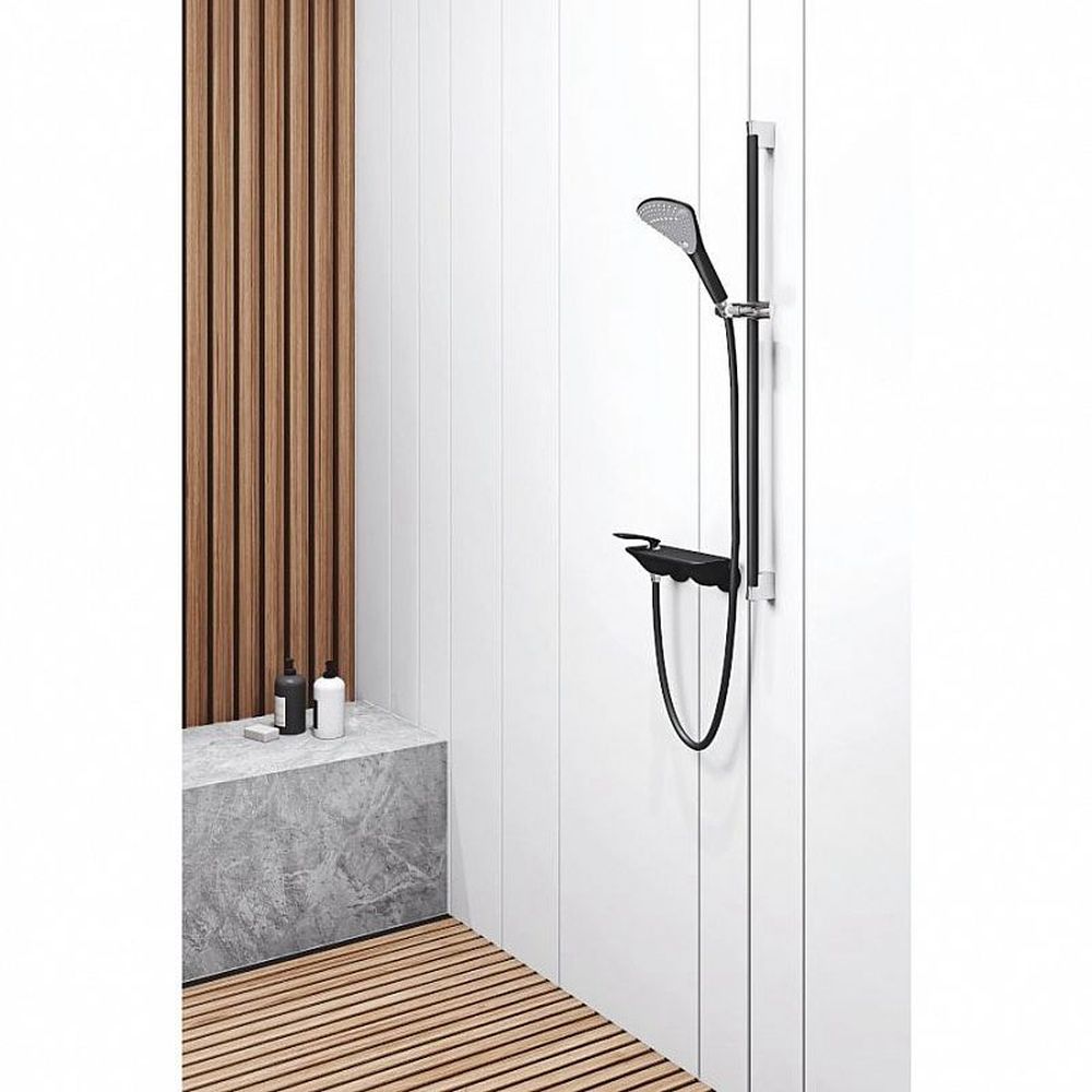 Baterie dus Kludi Balance negru mat [2]