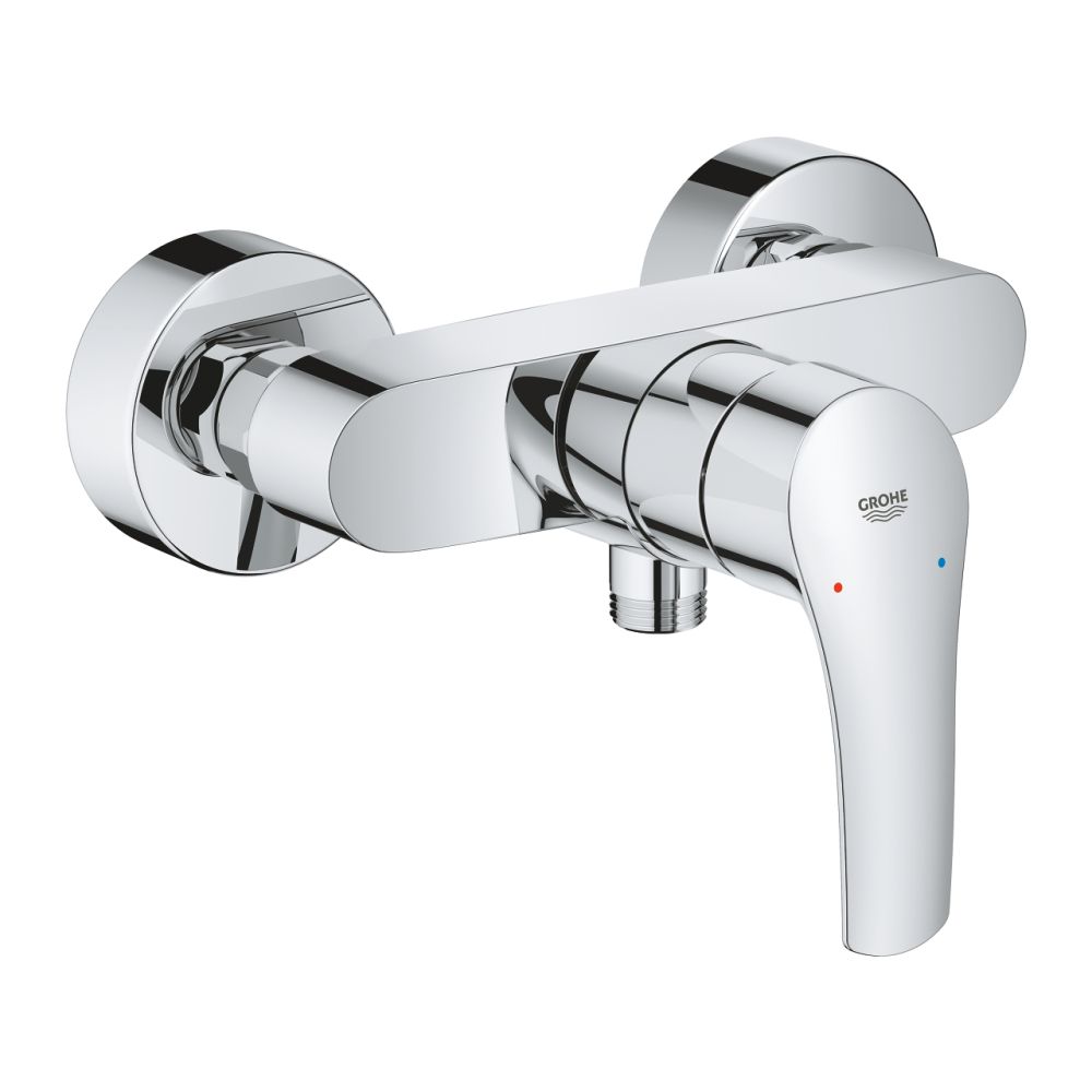 Baterie dus culoare crom Grohe Eurosmart New