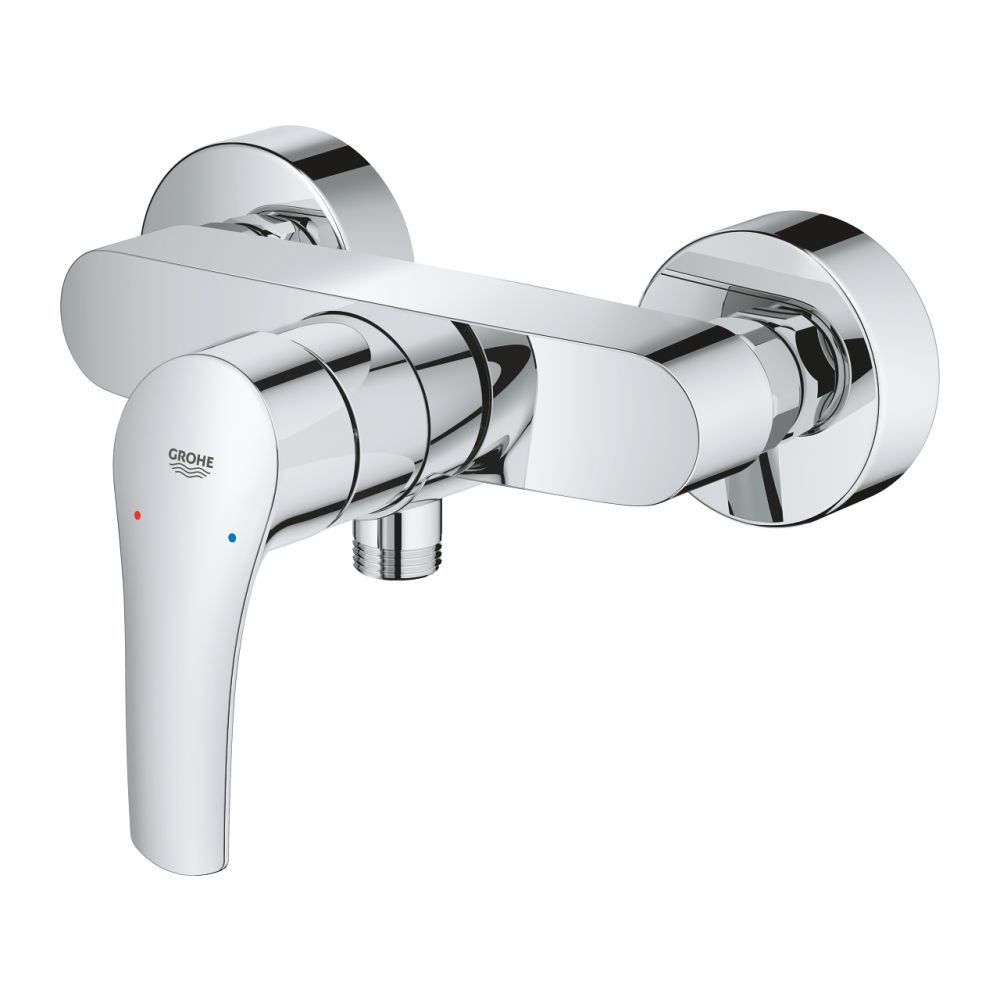 Baterie dus culoare crom Grohe Eurosmart New [3]