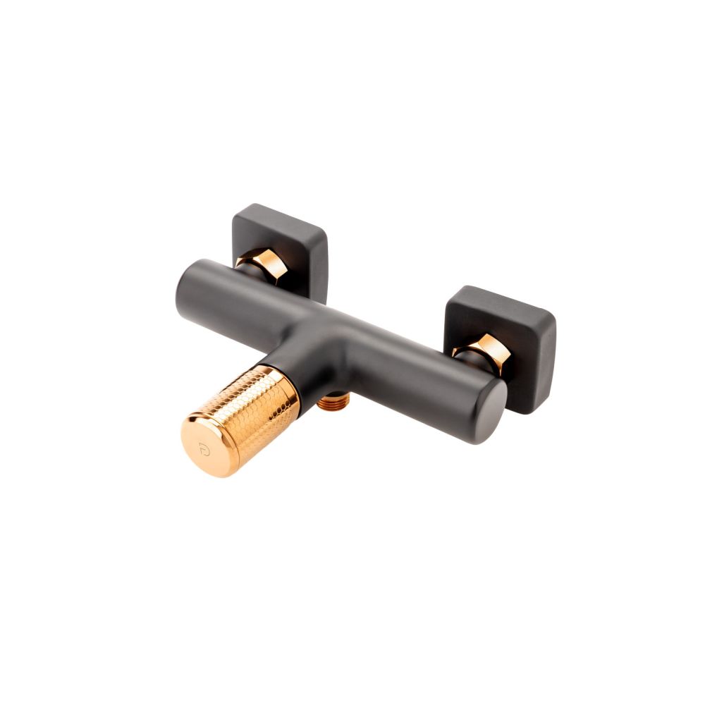 Baterie dus FDesign Ardesia, negru mat/rose gold lucios [3]