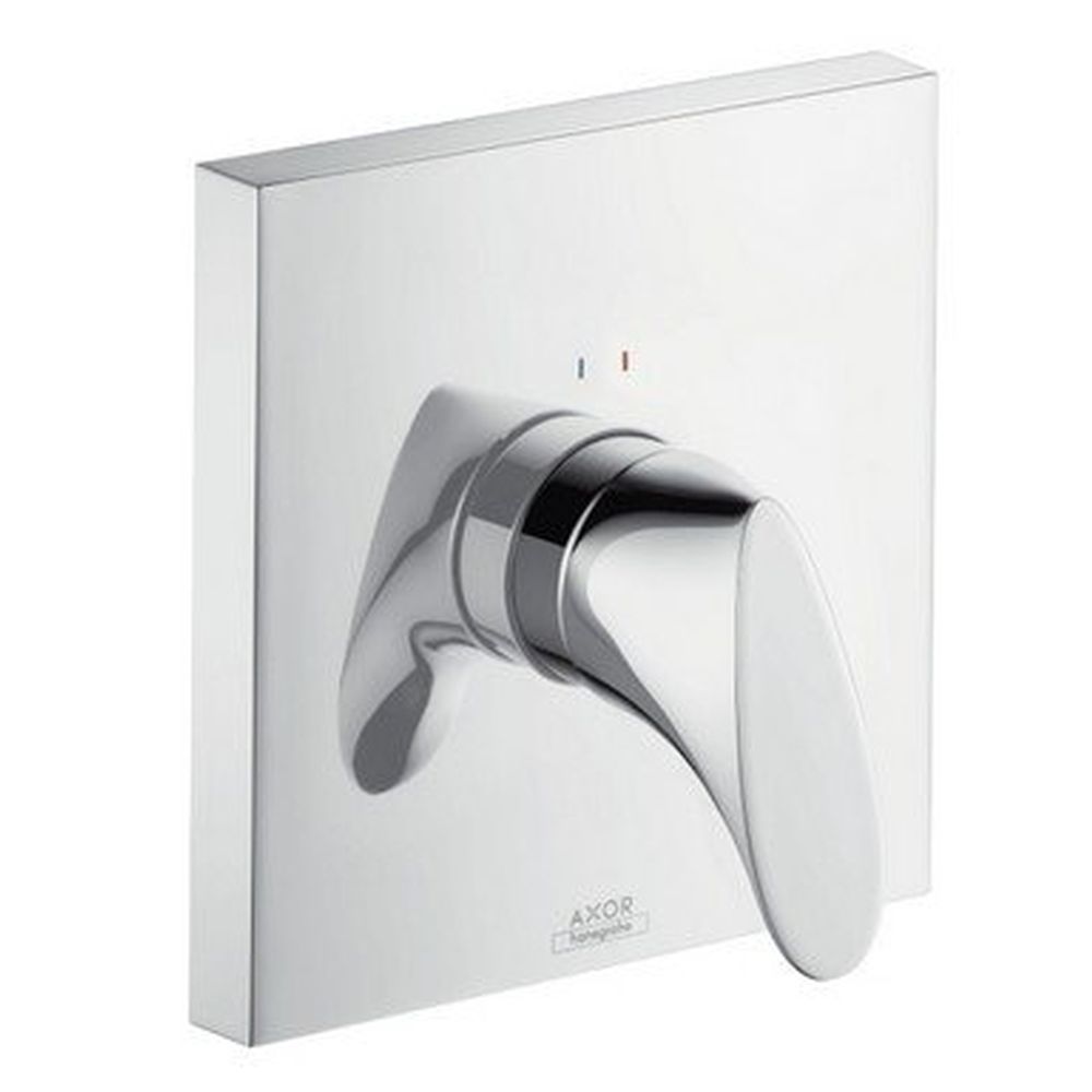 Baterie dus Hansgrohe Axor Starck Organic incastrata pentru corp ingropat, crom