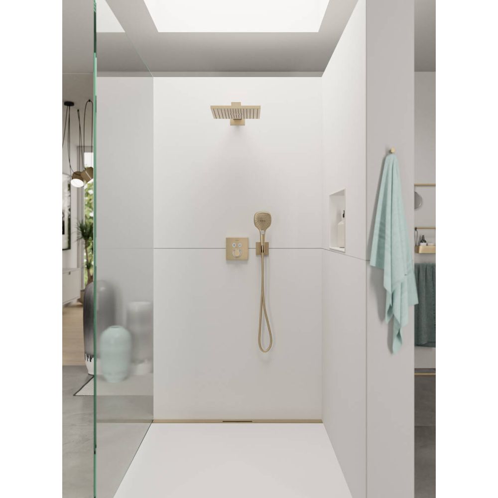 Baterie dus incastrata termostatata culoare bronz periat Hansgrohe ShowerSelect 15763140 [3]