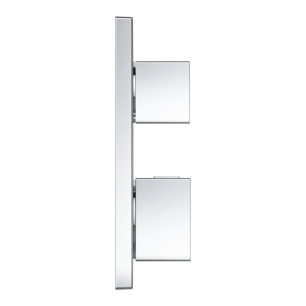 Baterie dus incastrata termostatata Grohe Grohtherm Cube crom lucios [2]