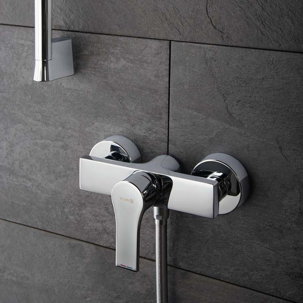 Baterie dus monocomanda culoare crom Kludi, Zenta SL [2]