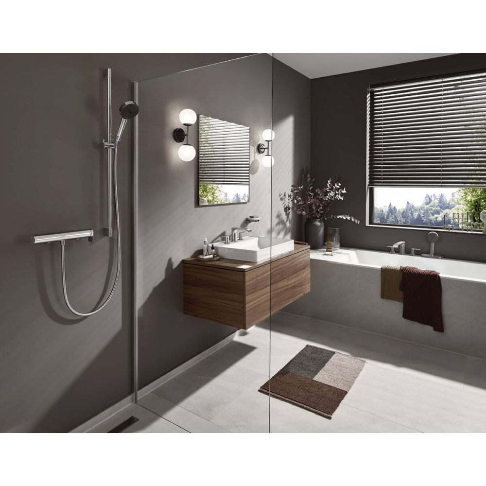 Baterie dus monocomanda culoare crom lucios Hansgrohe Vivenis 75620000 [2]