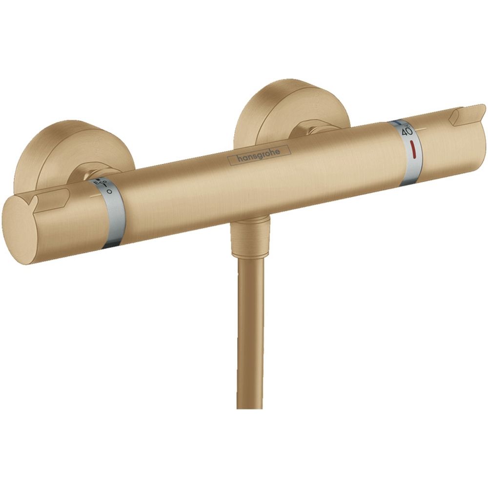 Baterie dus termostatata bronz periat Hansgrohe, Ecostat Comfort