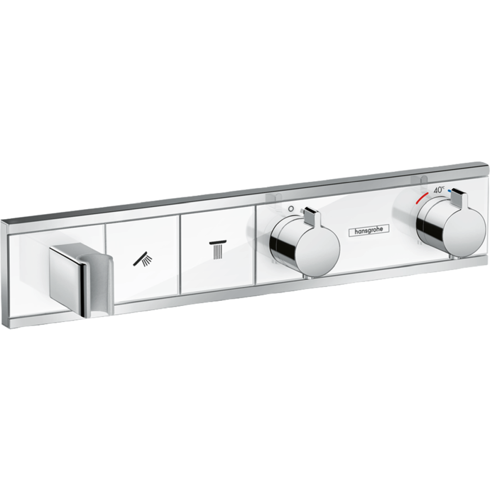 Baterie dus termostatata incastrata culoare crom Hansgrohe RainSelect 15355400