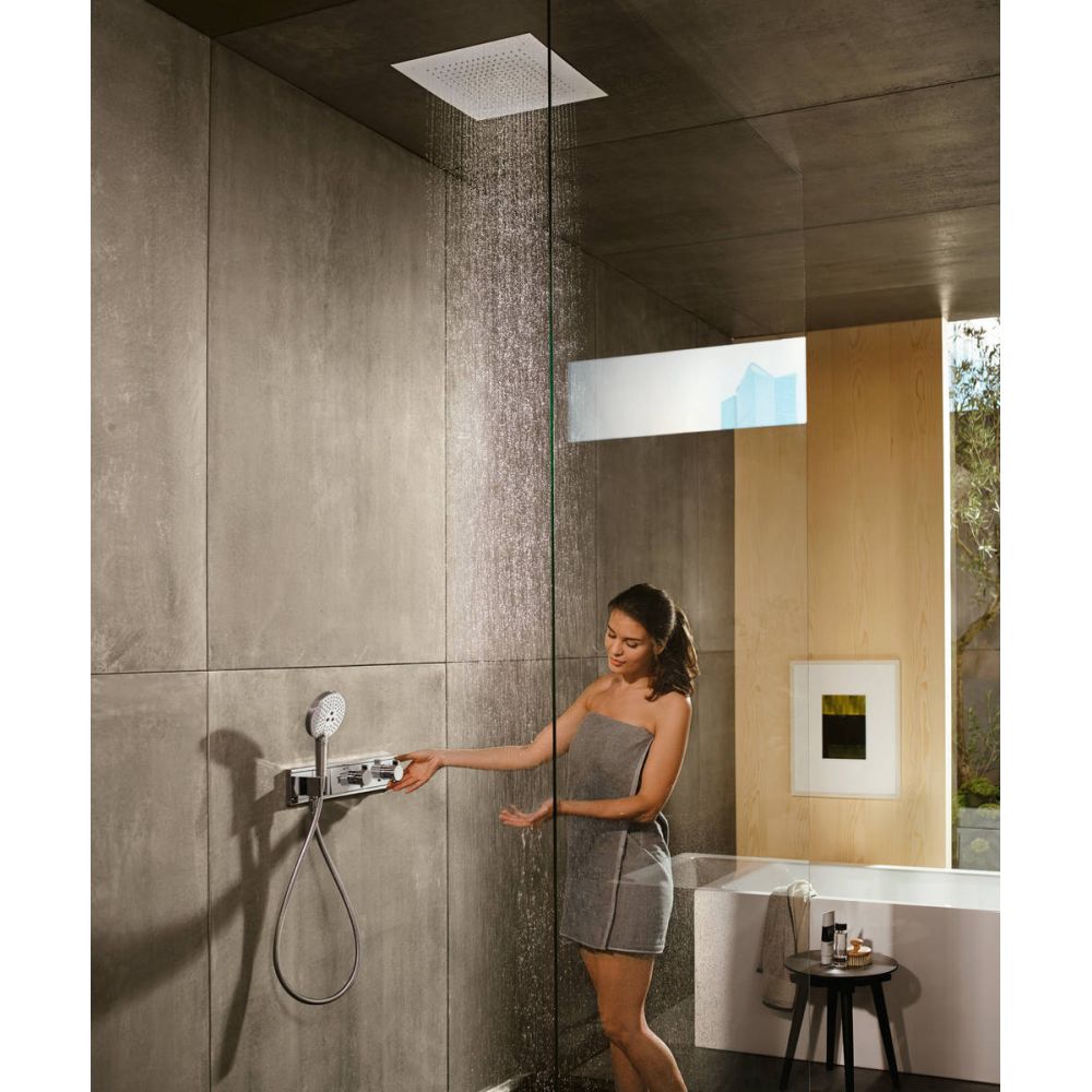 Baterie dus termostatata incastrata culoare crom Hansgrohe RainSelect 15355400 [2]