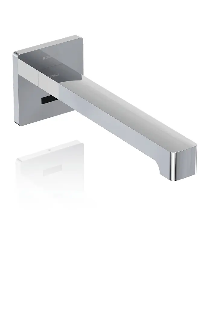 Baterie electronica de lavoar incastrata, alimentare retea, easy to clean, crom, Geberit Brenta [2]