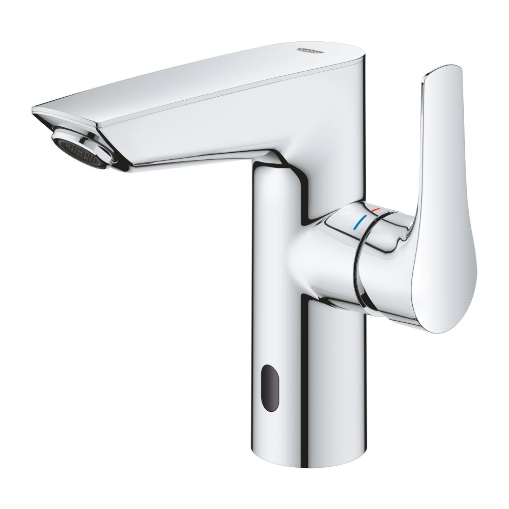 Baterie lavoar cu senzor crom, marimea M, baterie 6V, Grohe Eurosmart [4]