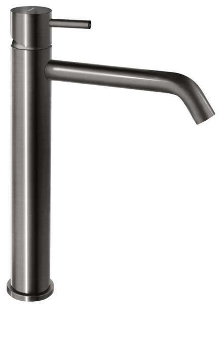 Baterie inalta pentru lavoar 29 cm, gri metalizat, Ferro Ciriculus