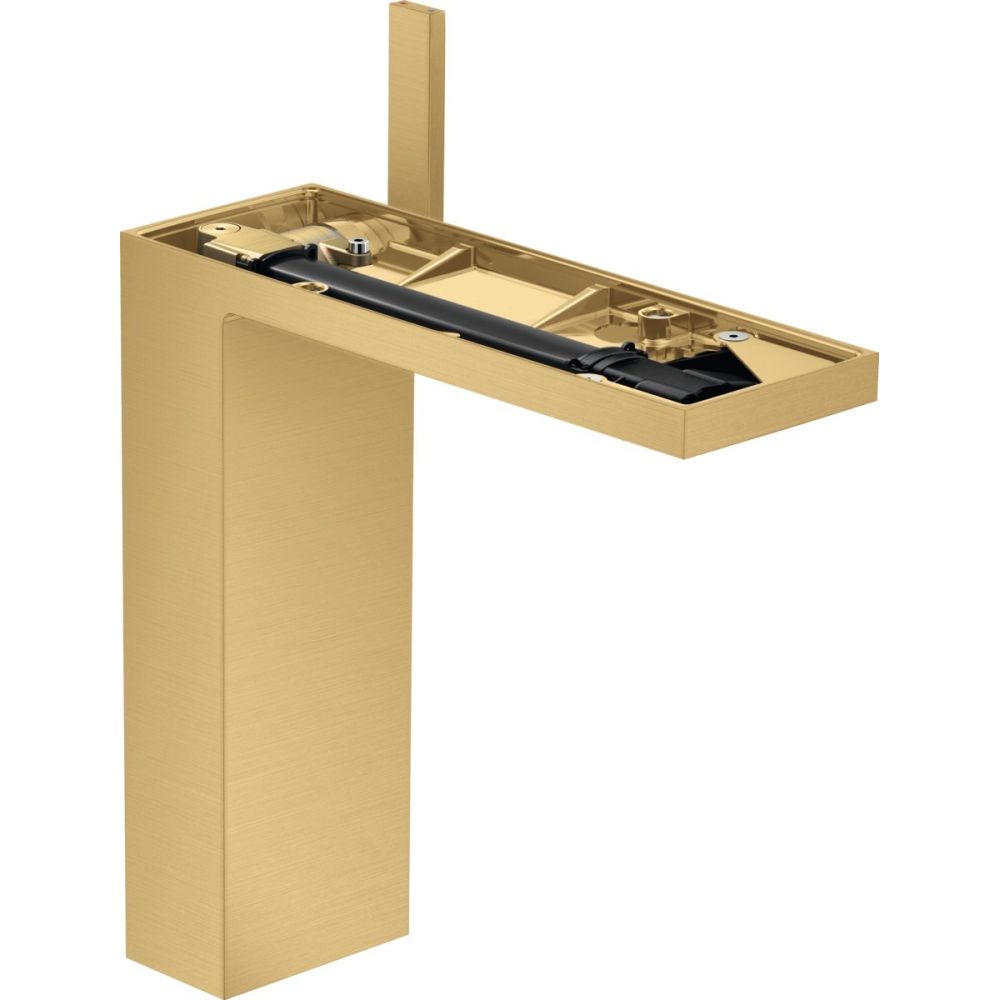 Baterie lavoar baie auriu periat, ventil click-clack, Hansgrohe Axor MyEdition 230