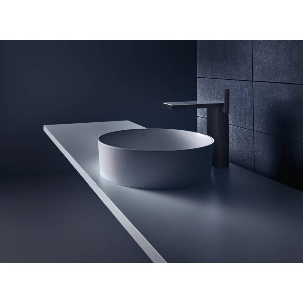 Baterie lavoar baie antracit periat, ventil click-clack, Hansgrohe Axor MyEdition 230 [2]