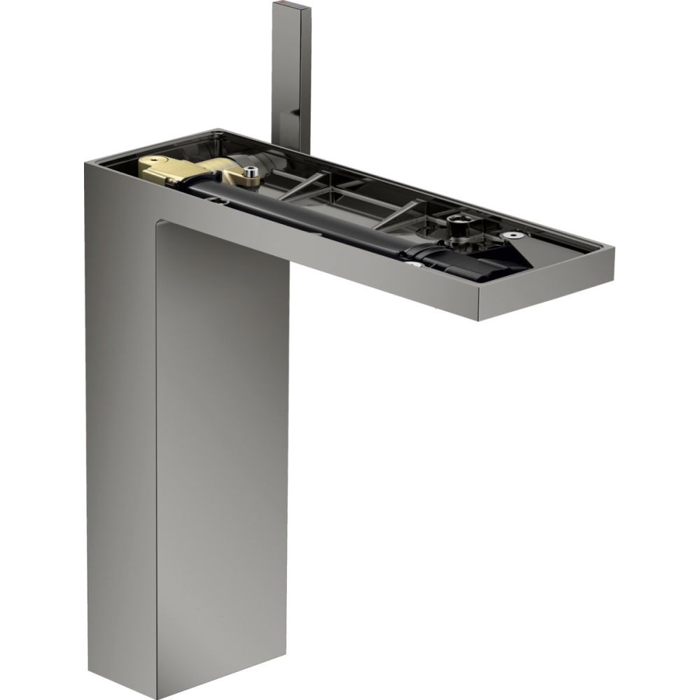 Baterie lavoar baie antracit lucios, ventil click-clack, Hansgrohe Axor MyEdition 230