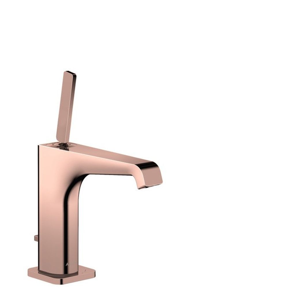 Baterie lavoar baie red gold lucios cu ventil pop-up Hansgrohe Axor Citterio E