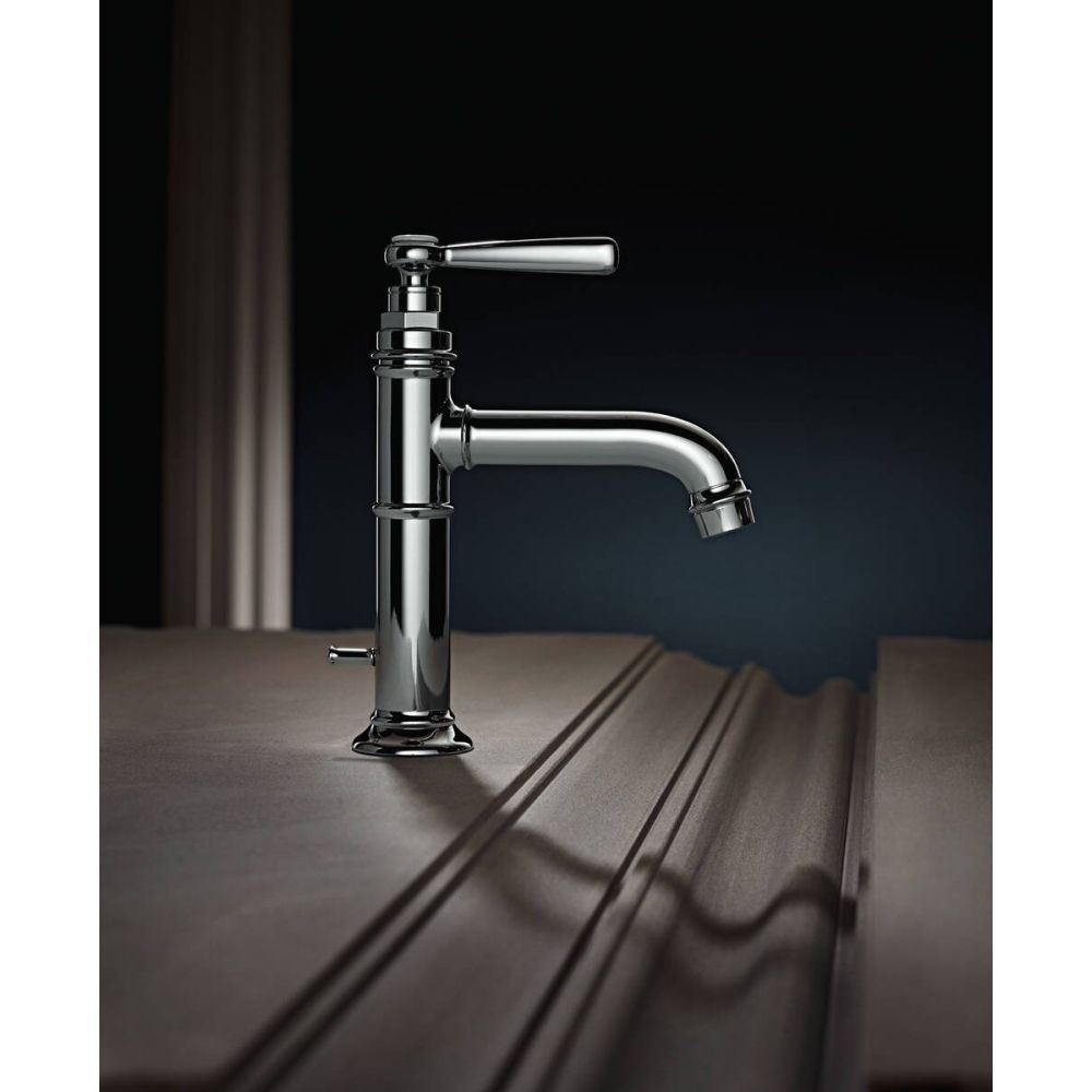 Baterie lavoar baie crom cu ventil pop-up Hansgrohe Axor Montreux 100 [3]