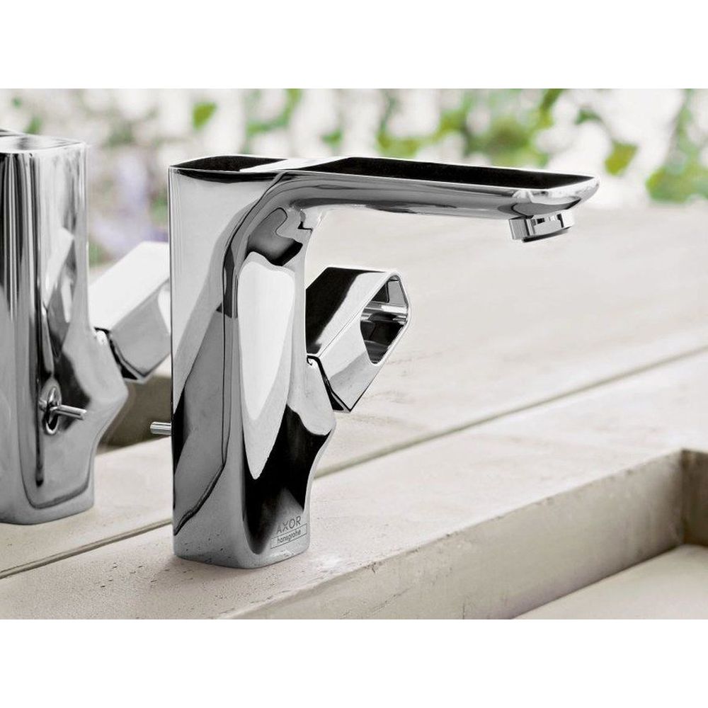 Baterie lavoar baie crom cu ventil pop-up Hansgrohe Axor Urquiola [3]