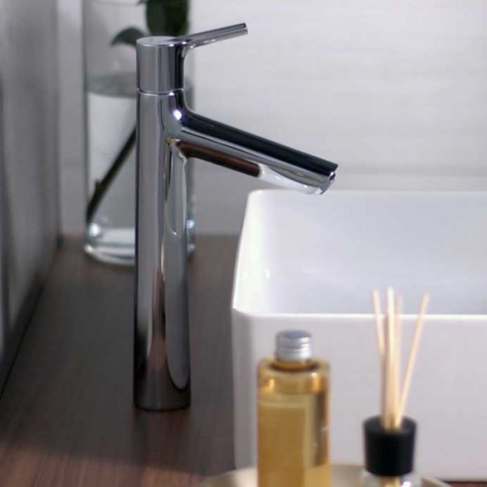 Baterie lavoar baie inalta crom lucios, inaltime 332 mm, Hansgrohe Talis Select S [2]