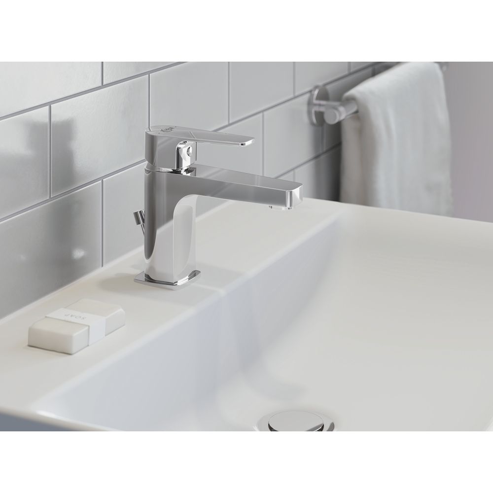 Baterie lavoar Ideal Standard Cerafine D H80 crom lucios cu ventil metalic inclus [4]