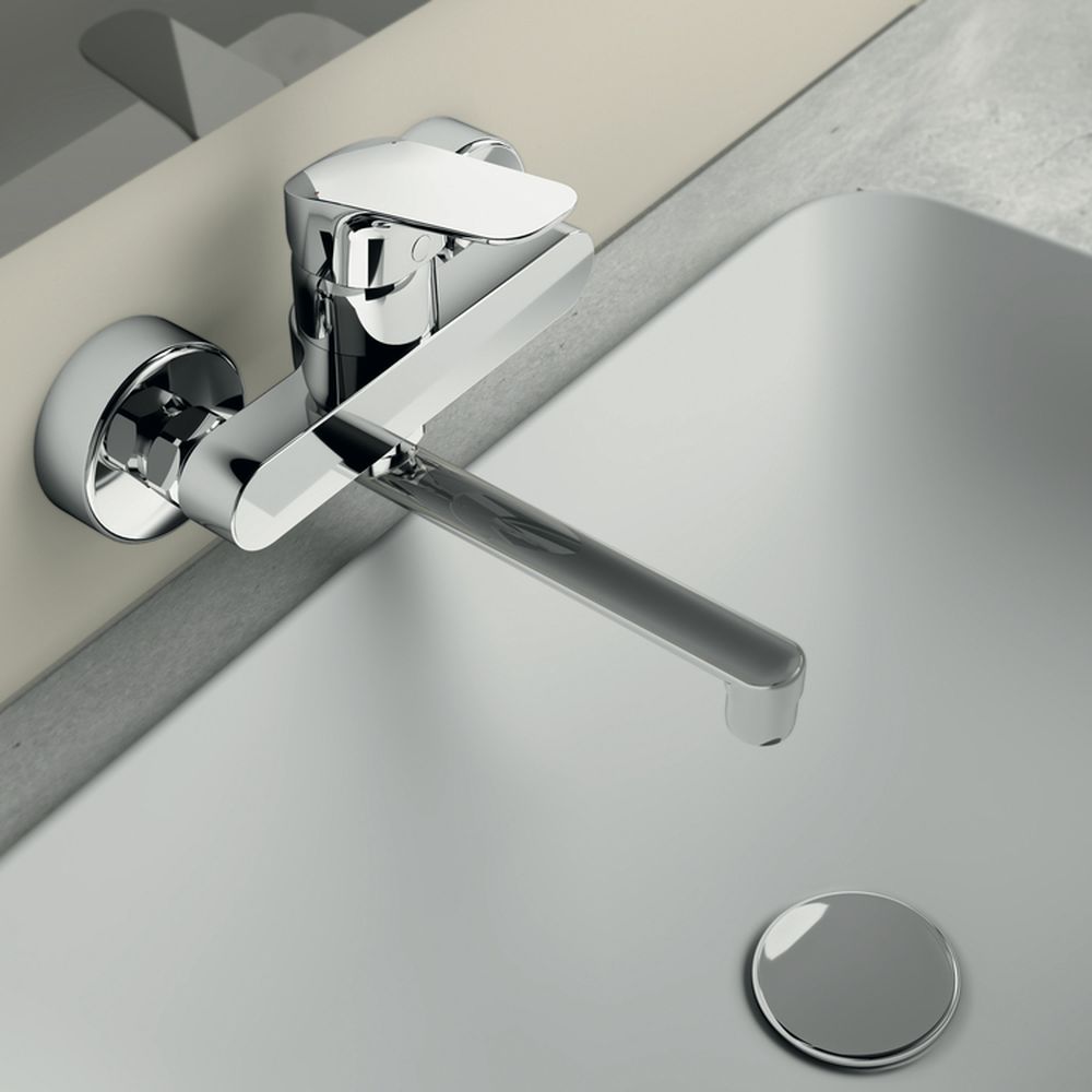 Baterie lavoar cu montaj pe perete Ideal Standard Ceraflex crom lucios [5]