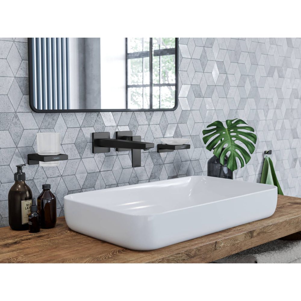 Baterie lavoar incastrata negru mat Hansgrohe Metropol [3]
