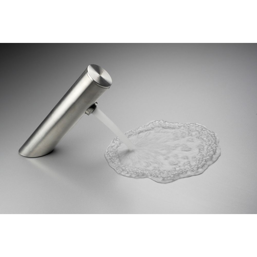 Baterie lavoar cu senzor, culoare oțel șlefuit, 4 baterii AA, fara control temperatura, Deante Sense [4]