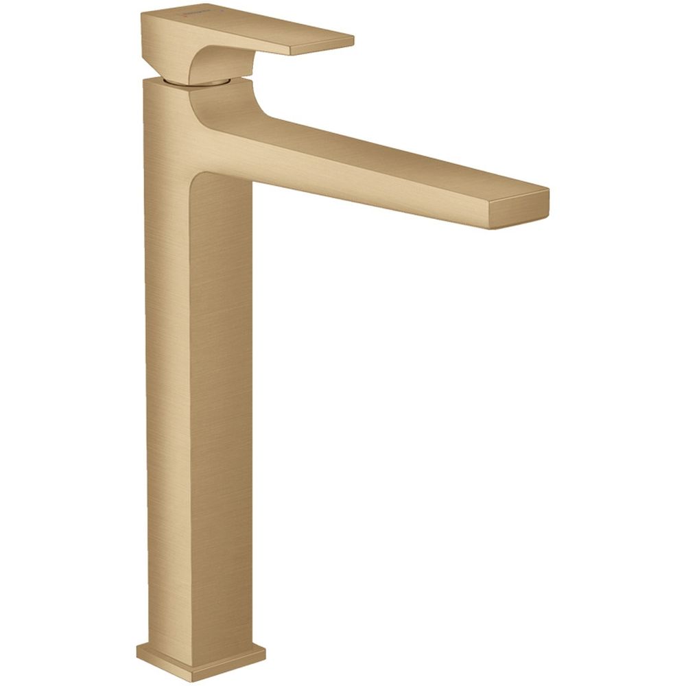 Baterie lavoar bronz periat cu ventil, Hansgrohe Metropol 260