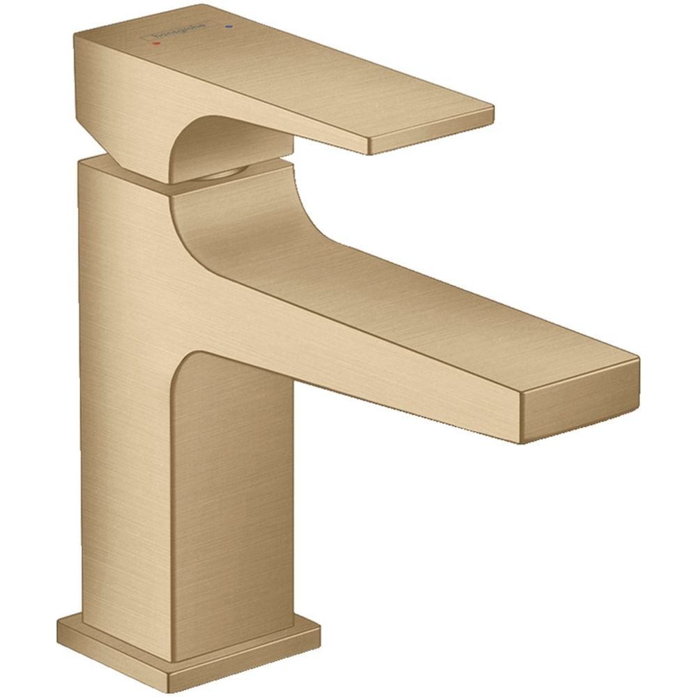 Baterie lavoar bronz periat cu ventil inclus, Hansgrohe Metropol 100