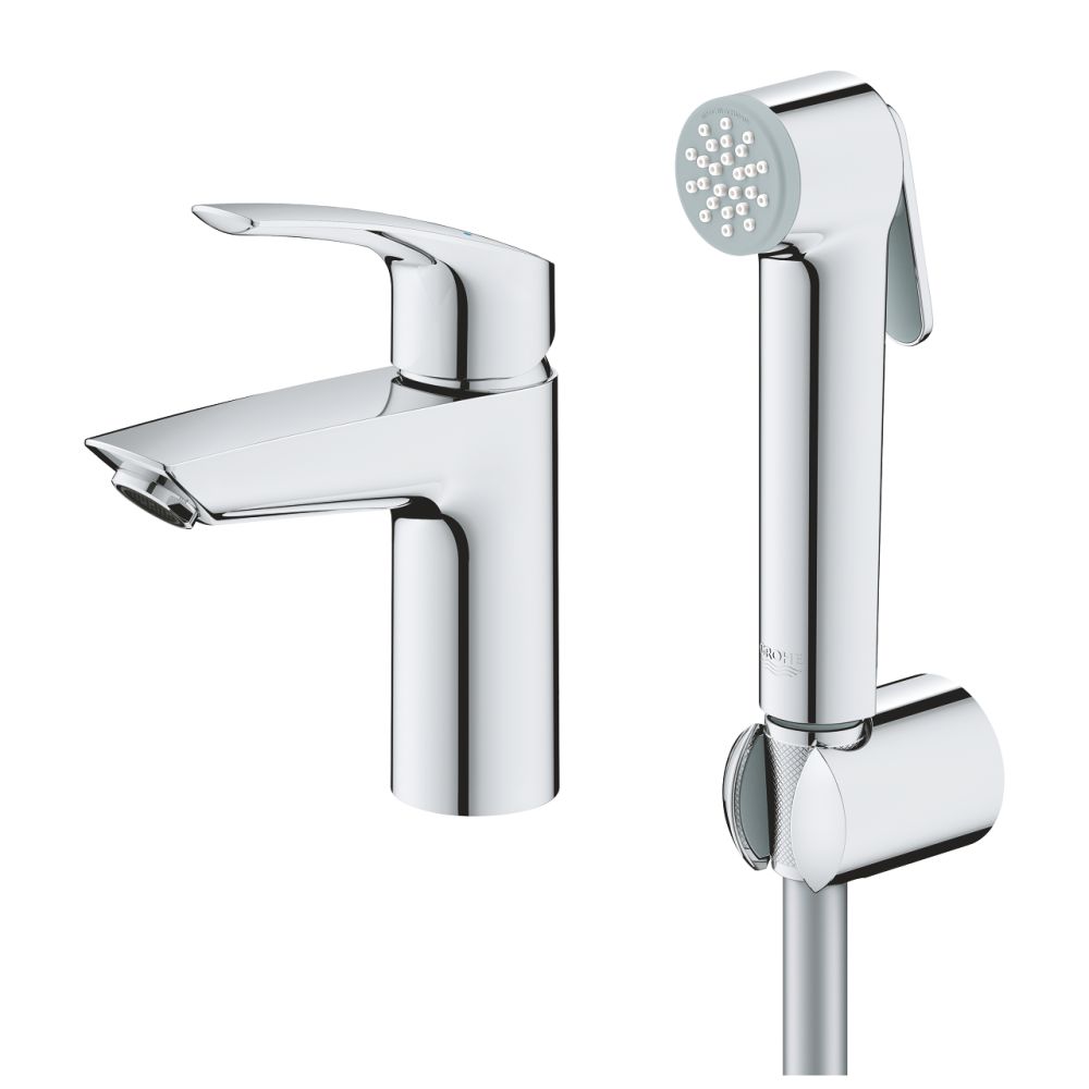 Set baterie lavoar cu dus igienic Eurosmart Hygienica New Grohe [3]