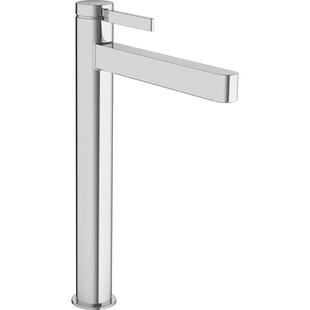 Baterie lavoar inalta crom lucios cu ventil push-open Hansgrohe Finoris 76070000