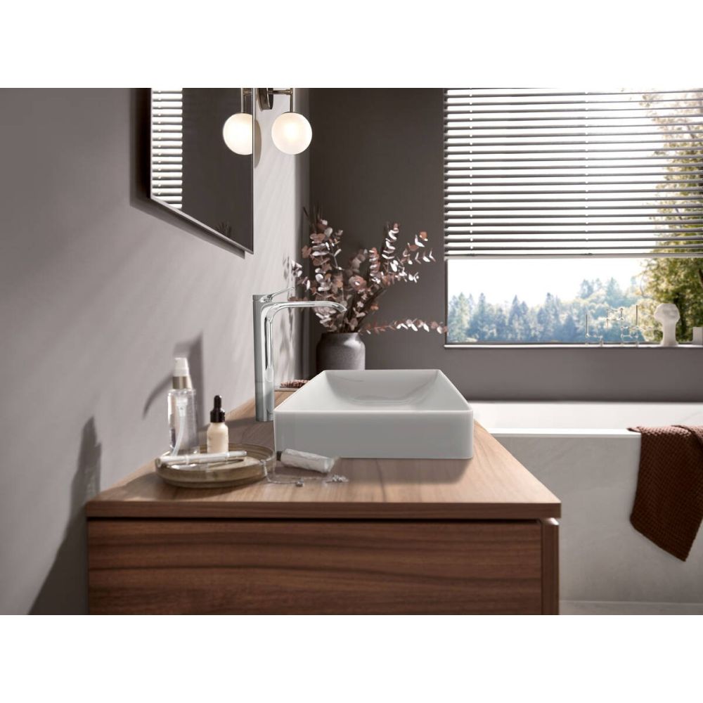 Baterie lavoar inalta culoare crom, cu ventil inclus, Hansgrohe Vivenis 250 [2]