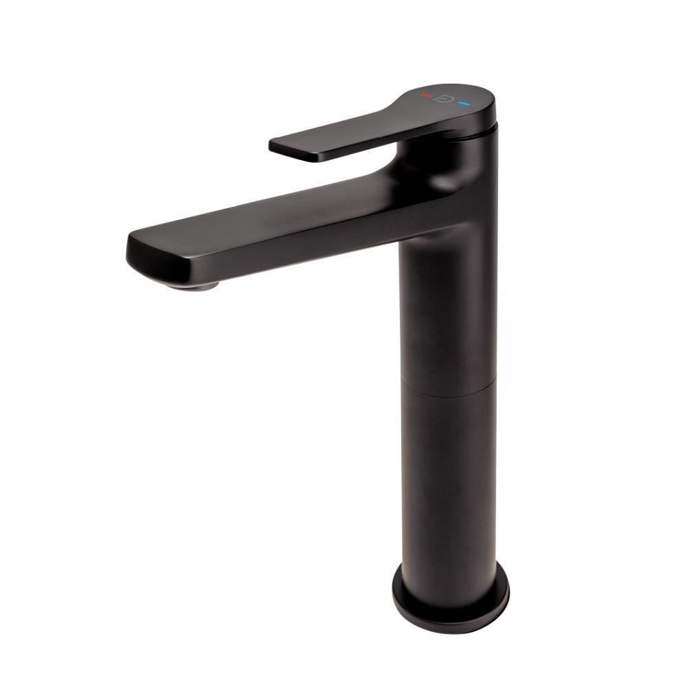 Baterie lavoar inalta FDesign Seppia, negru mat [3]