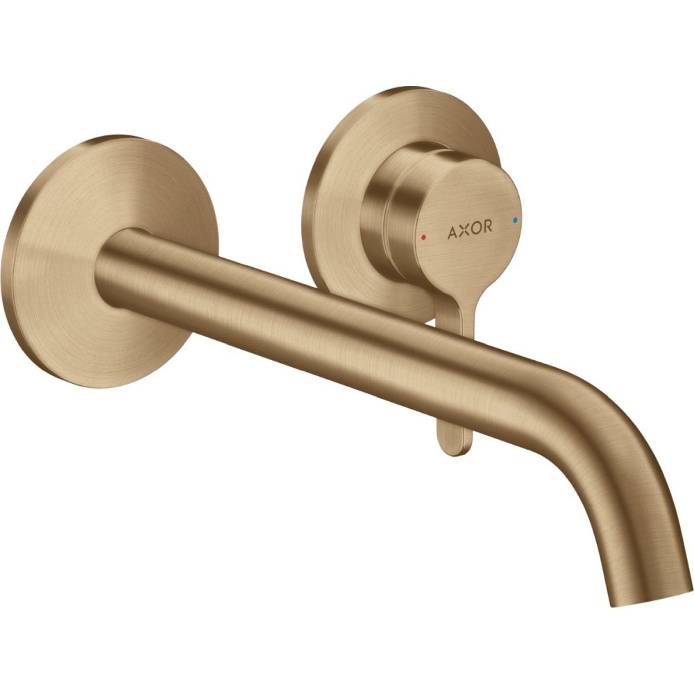 Baterie lavoar incastrata bronz periat Hansgrohe Axor One