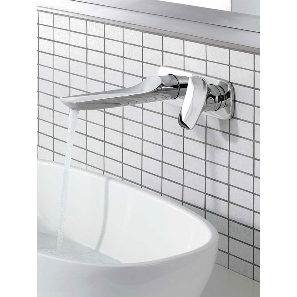 Baterie lavoar incastrata crom lucios, pipa 252 mm, Kludi Amba [2]