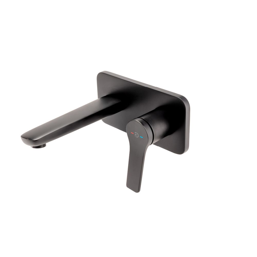 Baterie lavoar incastrata FDesign Seppia, corp incastrat inclus, negru mat [3]