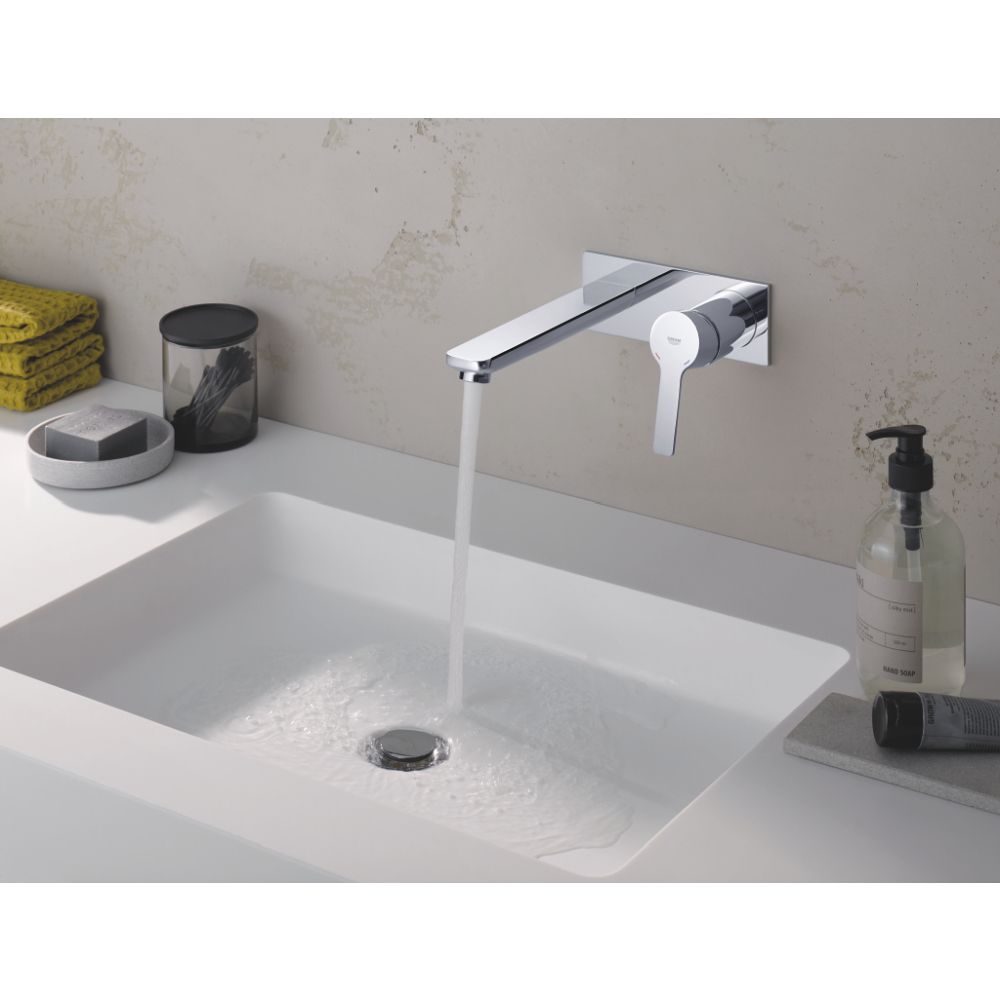 Baterie lavoar incastrata Grohe Lineare, marimea L, crom lucios [2]
