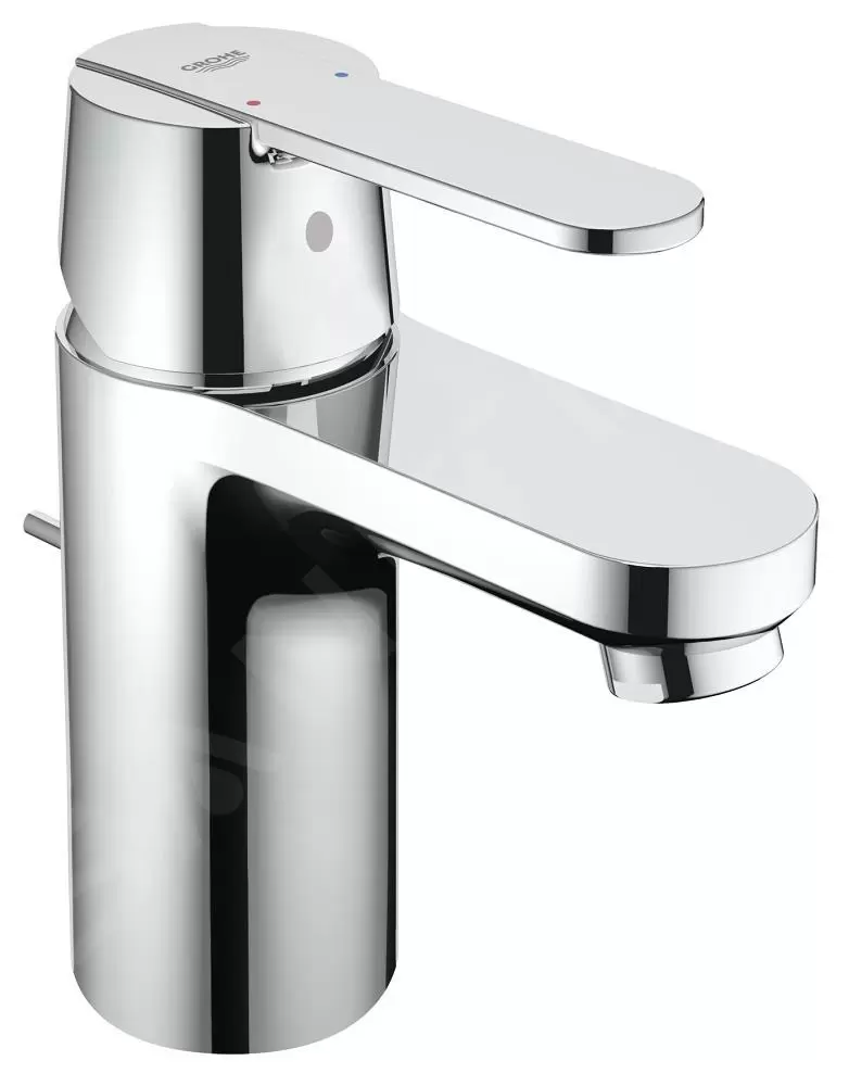 Baterie lavoar monocomanda, Grohe Get, marimea S, finisaj crom cu ventil [2]