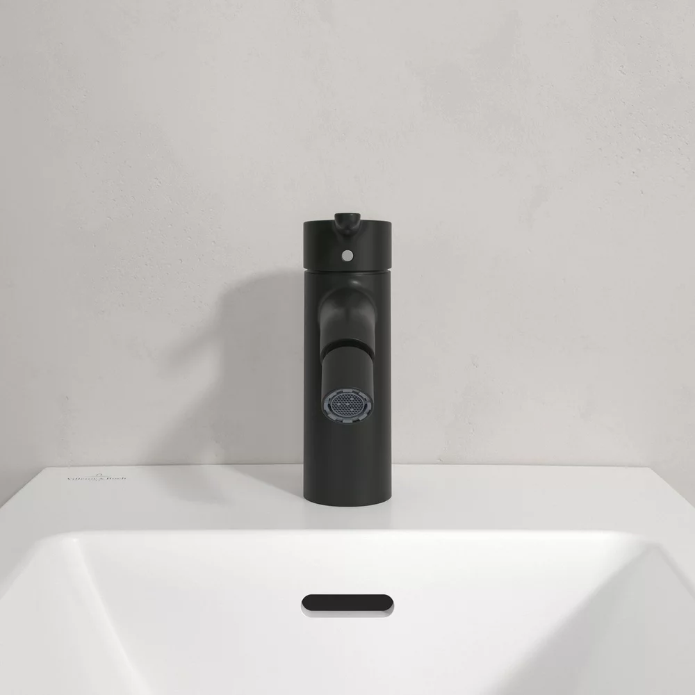 Baterie pentru bideu, ventil cu tija, negru mat,  Villeroy&Boch Skyla [5]