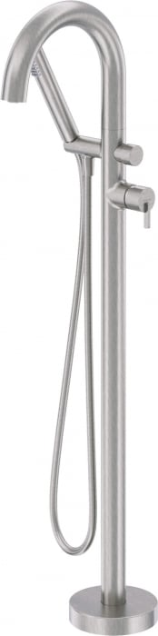 Baterie pentru cada freestanding, otel, cu set de dus, Deante Silia