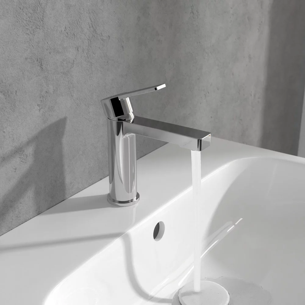 Baterie pentru lavoar, monocomanda, crom, Villeroy&Boch Architectura [3]