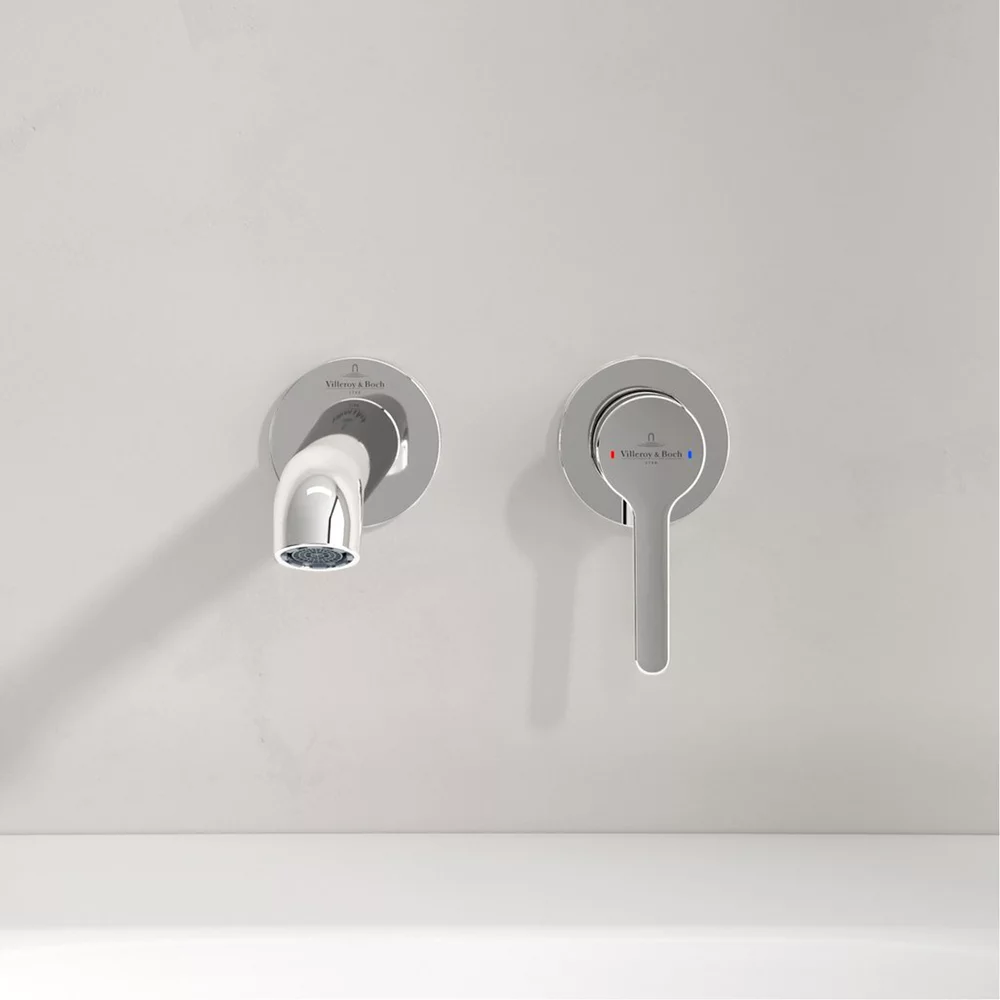 Baterie pentru lavoar, montaj incastrat, crom, Villeroy&Boch Skyla [4]