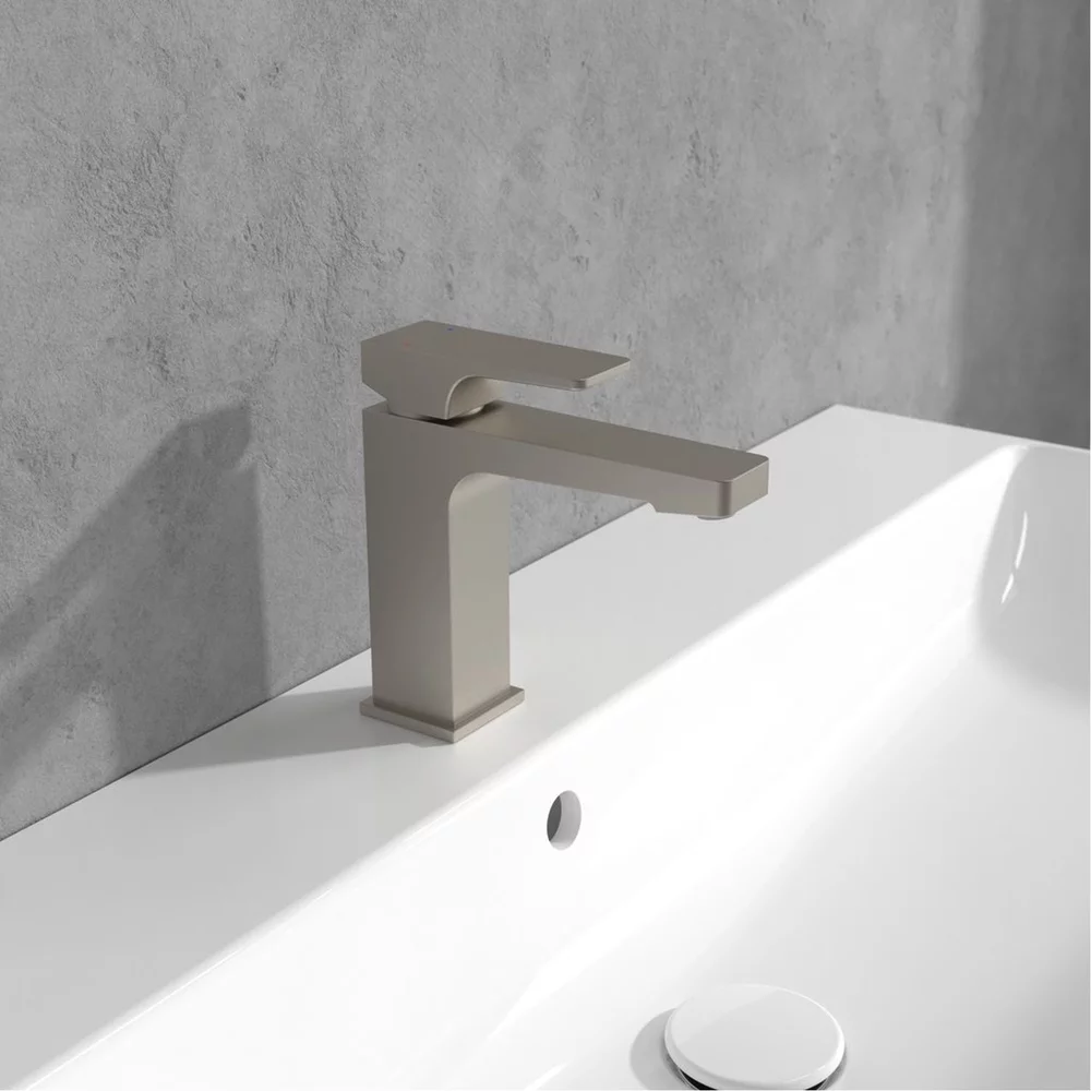 Baterie pentru lavoar, nichel periat, Villeroy&Boch Architectura Square [2]