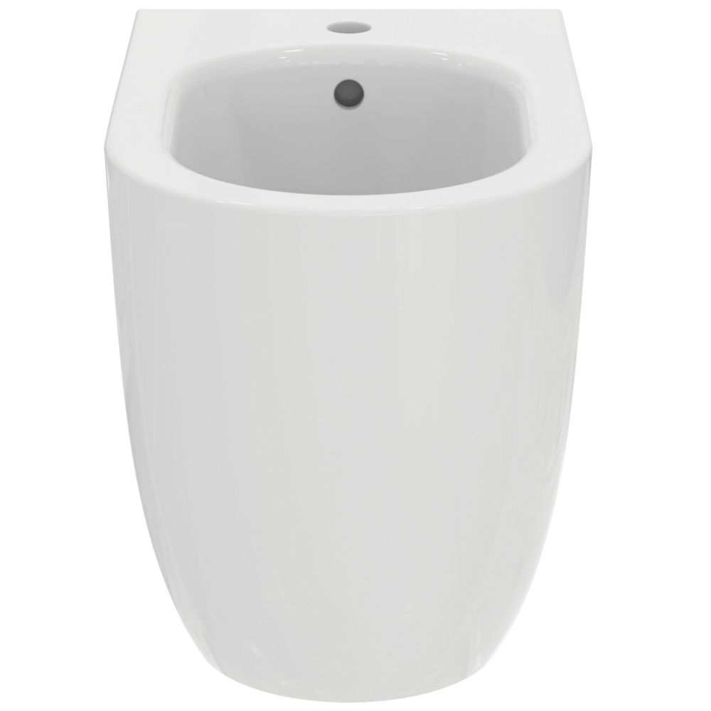 Bideu stativ Ideal Standard Blend Curve back to wall alb lucios [2]