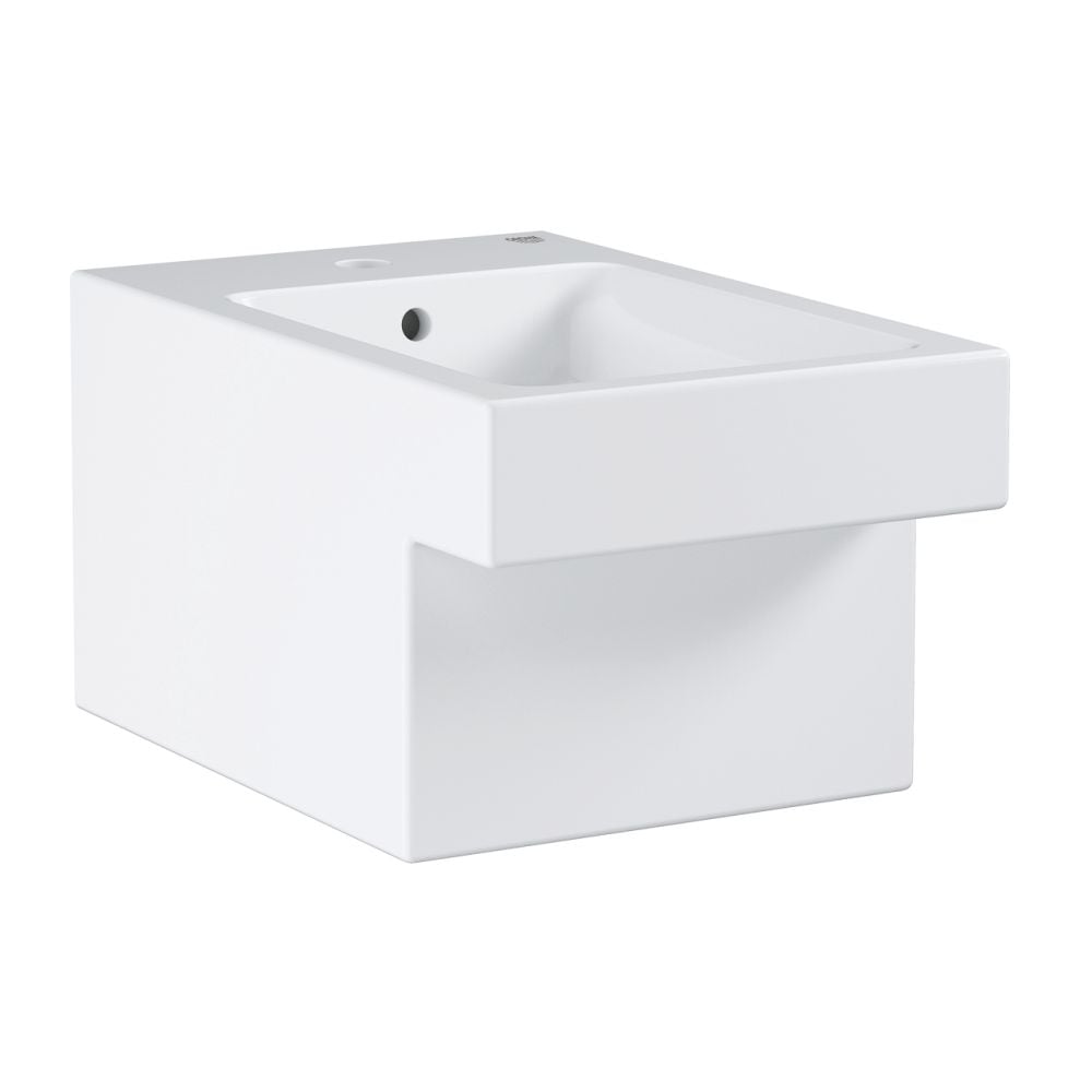 Bideu suspendat alb Grohe Cube Ceramic Pure Guard