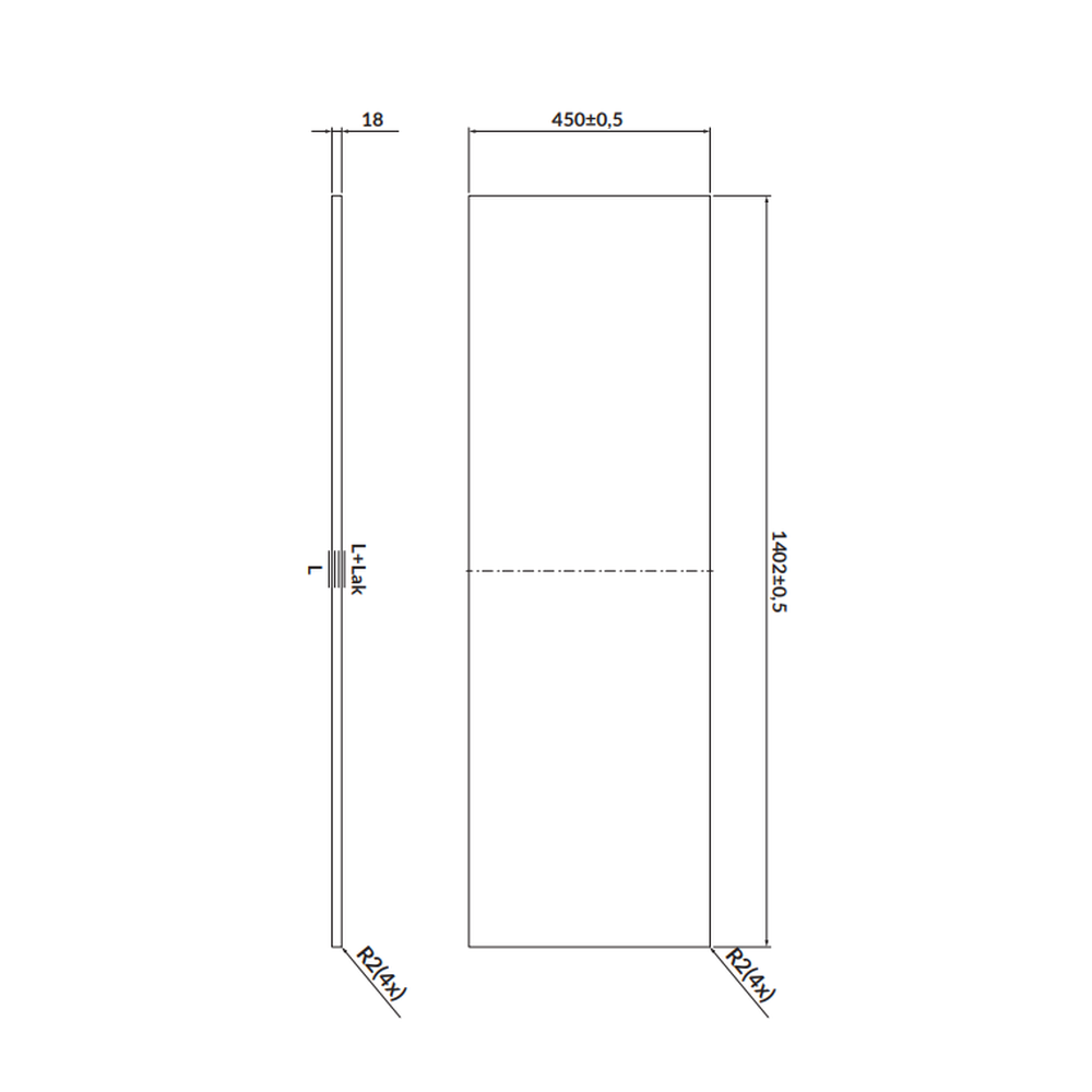 Blat pentru mobilier baie Cersanit Larga 140 cm, alb marmura [2]