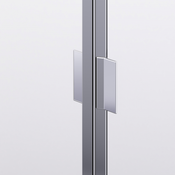 Cabina de dus 90x100 cm, cu usa pliabila culisanta, crom, Ronal Divera [3]