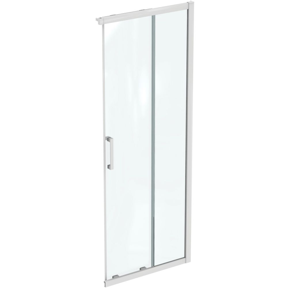 Usa dus glisanta cu segment fix 80 cm Ideal Standard Connect 2 profil alb mat [2]