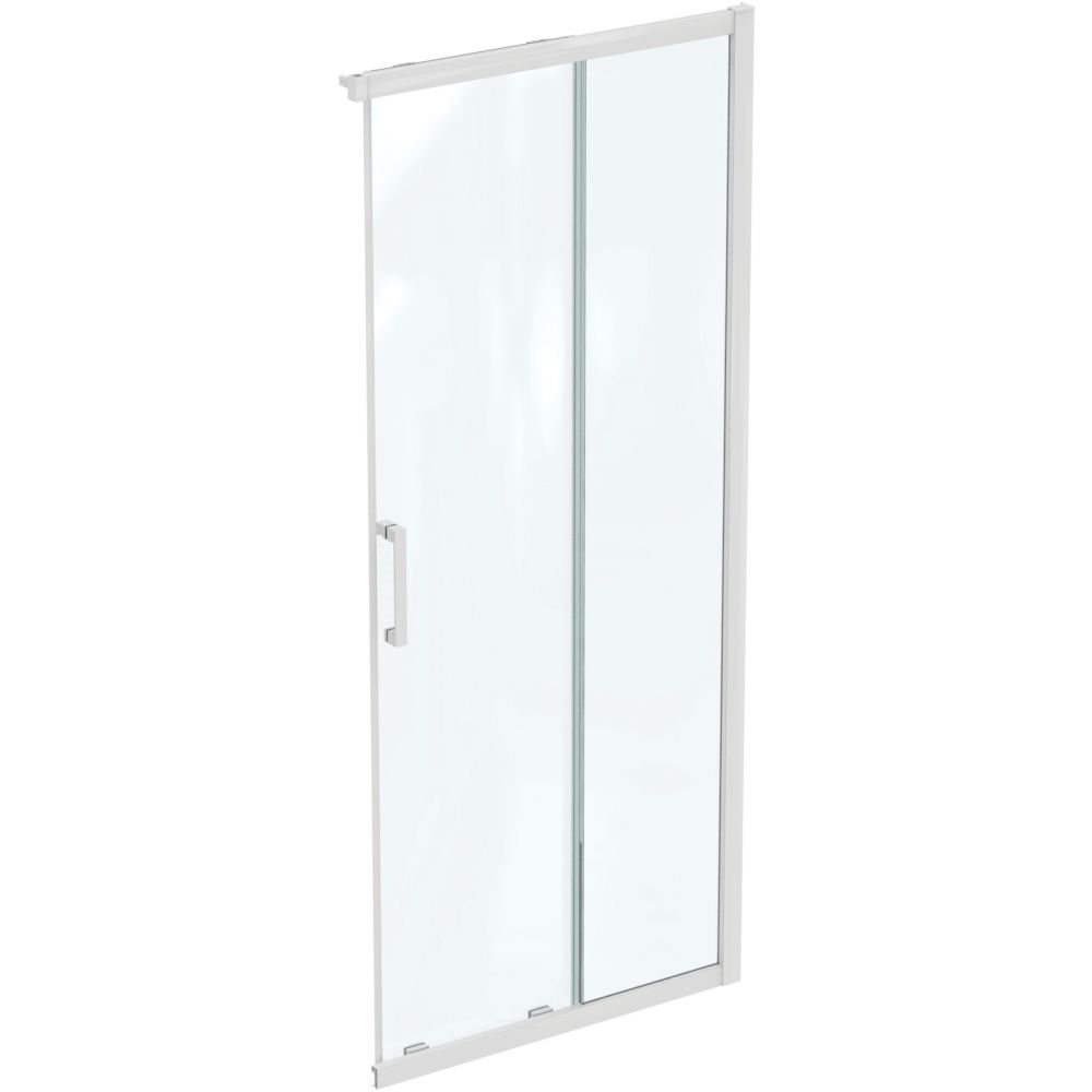 Usa dus glisanta cu segment fix 90 cm Ideal Standard Connect 2 profil alb mat [2]