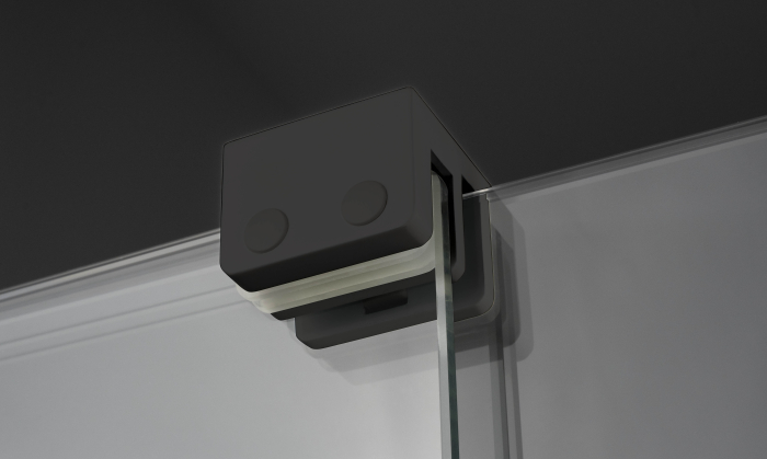 Cabina de dus neagra dreptunghiulara 100x80 cm Deante Prizma [5]